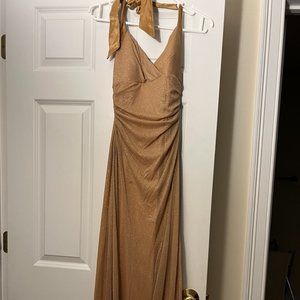 Gold Prom Dress